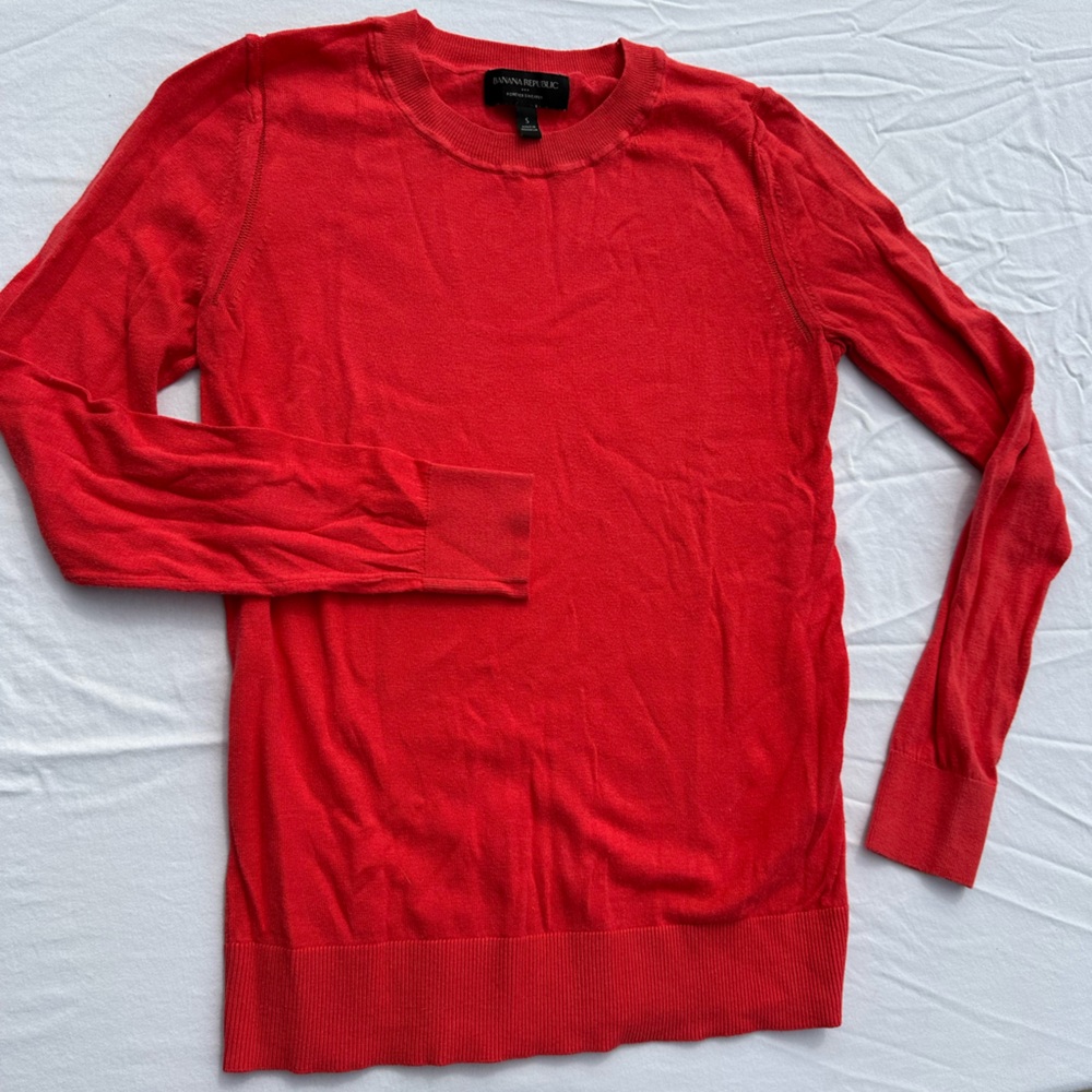 Banana Republic Red Sweater
